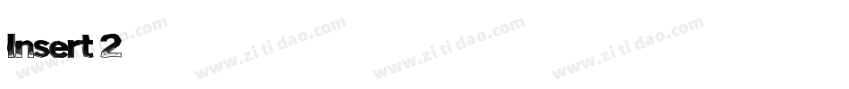 Insert 2字体转换